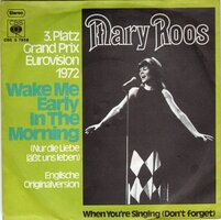 Mary Roos - Wake Me Early In The Morning + When You&#039;re Singing (Vinylsingle)
