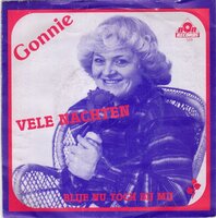 Gonnie - Vele nachten + Blijf nu toch bij mij (Vinylsingle)