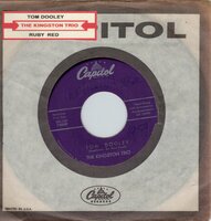 Kingston Trio - Tom Dooley + Ruby red (Vinylsingle)