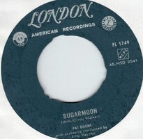 Pat Boone - Sugar moon + Cherie. I love you (Vinylsingle)