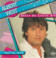 Albert West   - Dance on little girl + Fall in love (Vinylsingle)