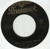 Brenda Lee - It's Never Too Late + You Can Depend On Me (Vinylsingle)