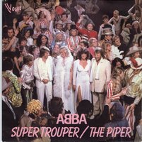 Abba - Super trouper + The piper (Vinylsingle)