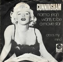 Cunningham - Norma Jean wants to be a moviestar + Croos my mind (Vinylsingle)