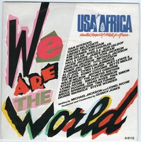 USA for Africa - We are the world + Grace (Vinylsingle)