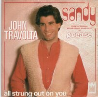 John Travolta - Sandy + All strung out on you (Vinylsingle)
