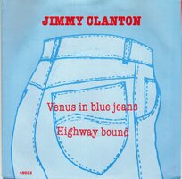 Jimmy Clanton - Venus in blue jeans + Highway bound (Vinylsingle)