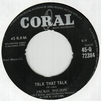 Jackie Wilson - Talk That Talk + Only you, only me (Vinylsingle)