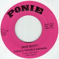 Jack Scott - There's Trouble Brewing + Jingle Bell Slide (Vinylsingle)