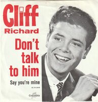 Cliff Richard - Don't talk to him + Say you're mine (Vinylsingle)