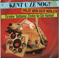 Thijs van der Molen - Drinke totteme zinke + In de hemel (Vinylsingle)