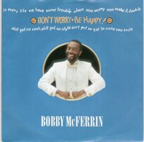 Bobby McFerrin - Don't worry be happy + Simple pleasures (Vinylsingle)