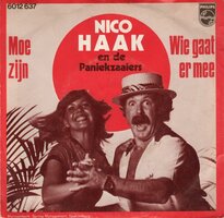 Nico Haak - Moe zijn + Wie gaat er mee (Vinylsingle)