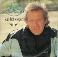 Koos Alberts - Zijn het je ogen + Samen (Vinylsingle)