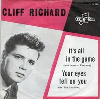 Cliff Richard - It's all in the game + Your eyes tell on you (Vinylsingle)
