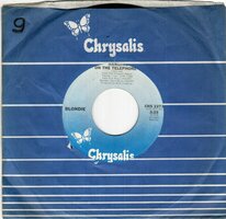 Blondie - Hanging on the telephone + fade away and radiate (Vinylsingle)