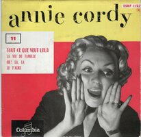 Annie Cordy - Tout Ce Que Veut Lola (EP) (Vinylsingle)