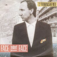 Pete Townshend - Face the face + Hiding out (Vinylsingle)