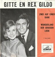 Gitte &amp; Rex Gildo - Zwei Auf Einer Bank + Wunderland Der Grossen Liebe (Vinylsingle)