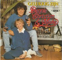 Dennie Christian &amp; Mieke - Gelukkig zijn + Samen gaan we door het leven (Vinylsingle)