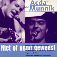 Acda &amp; De Munnik - Niet Of Nooit Geweest + Henk (live) (Vinylsingle)