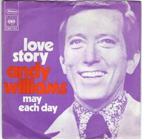 Andy Williams - Love Story + May each day (Vinylsingle)