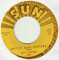 Billy Adams - Betty and Dupree + Got My Mojo Workin'  (Vinylsingle)