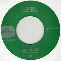 Cliff Richard - Lucky lips + I wonder (Vinylsingle)