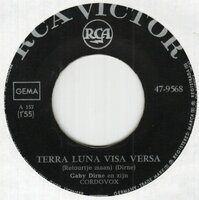 Gaby Dirne's Jukeboxers - Terra Luna Visa Versa + Lo Studente Passa (Vinylsingle)