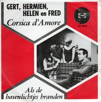 Gert &amp; Hermien Timmerman - Corsica d'amore + Als de havenlichtjes.. (Vinylsingle)