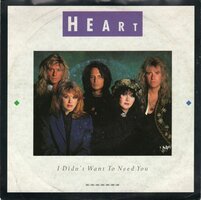 Heart - I din't want to need you + The night (Vinylsingle)