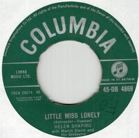 Helen Shapiro - Little Miss Lonely + I don't Care (Vinylsingle)