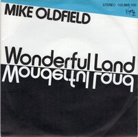 Mike Oldfield - Wonderful land + Sheba (Vinylsingle)