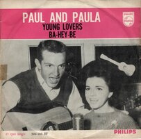 Paul &amp; Paula - Young lovers + Ba-hey-be (Vinylsingle)