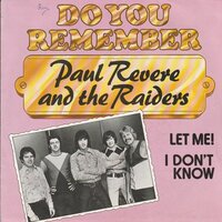 Paul Revere - Let me + I don't know (Vinylsingle)