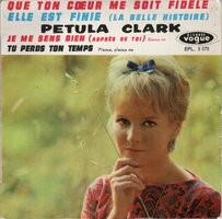 Petula Clark - Que ton coeur me soit fidele  (EP) (Vinylsingle)