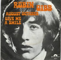 Robin Gibb - August October + Give me a smile (Vinylsingle)