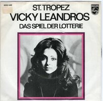 Vicky Leandros - St. Tropez + Das spiel der lotterie (Vinylsingle)