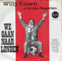 Willy Alberti - We gaan naar Londen + Een. twee. drie. vier (Vinylsingle)