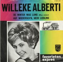 Willeke Alberti - De winter was lang + Auf wiederseh'n (Vinylsingle)