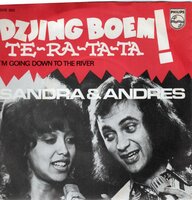 Sandra &amp; Andres - Dzjing boem! + I'm going down to the river (Vinylsingle)