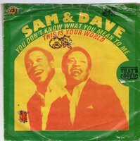 Sam &amp; Dave - You don't know what you + This is your world (Vinylsingle)