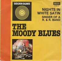 Moody Blues - Nights in white satin + Singer of a R&amp;R band (Vinylsingle)