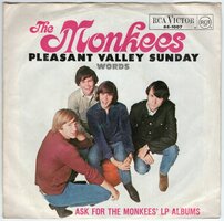 Monkees - Pleasant valley Sunday + Words (Vinylsingle)
