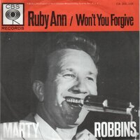 Marty Robbins - Ruby Ann + Won't you forgive (Vinylsingle)