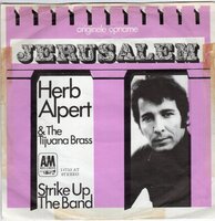 Herb Alpert - Jerusalem + Strike up the band (Vinylsingle)