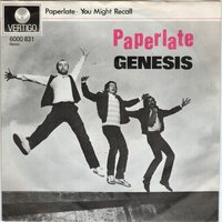 Genesis - Paperlate + You might recall (Vinylsingle)