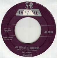 Fats Domino - My heart is bleeding + My real name (Vinylsingle)