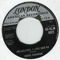 Eddie Cochran - Hallelujah I love her so + Little Angel (Vinylsingle)