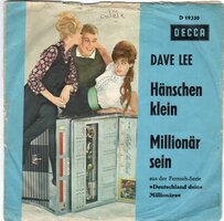 Dave Lee - Hnschen Klein + Millionr Sein, Millionr Sein (Vinylsingle)